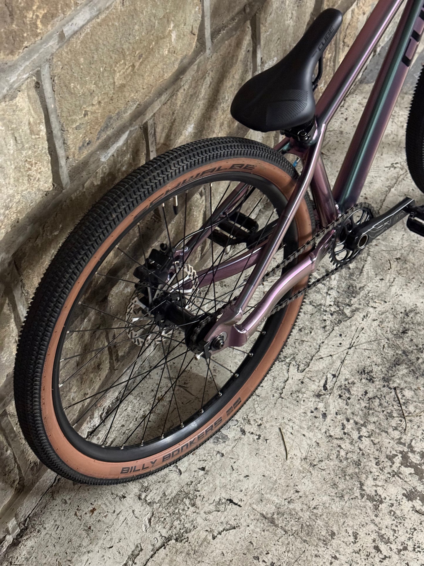Custom Cube Dirt Jump Bike 24”