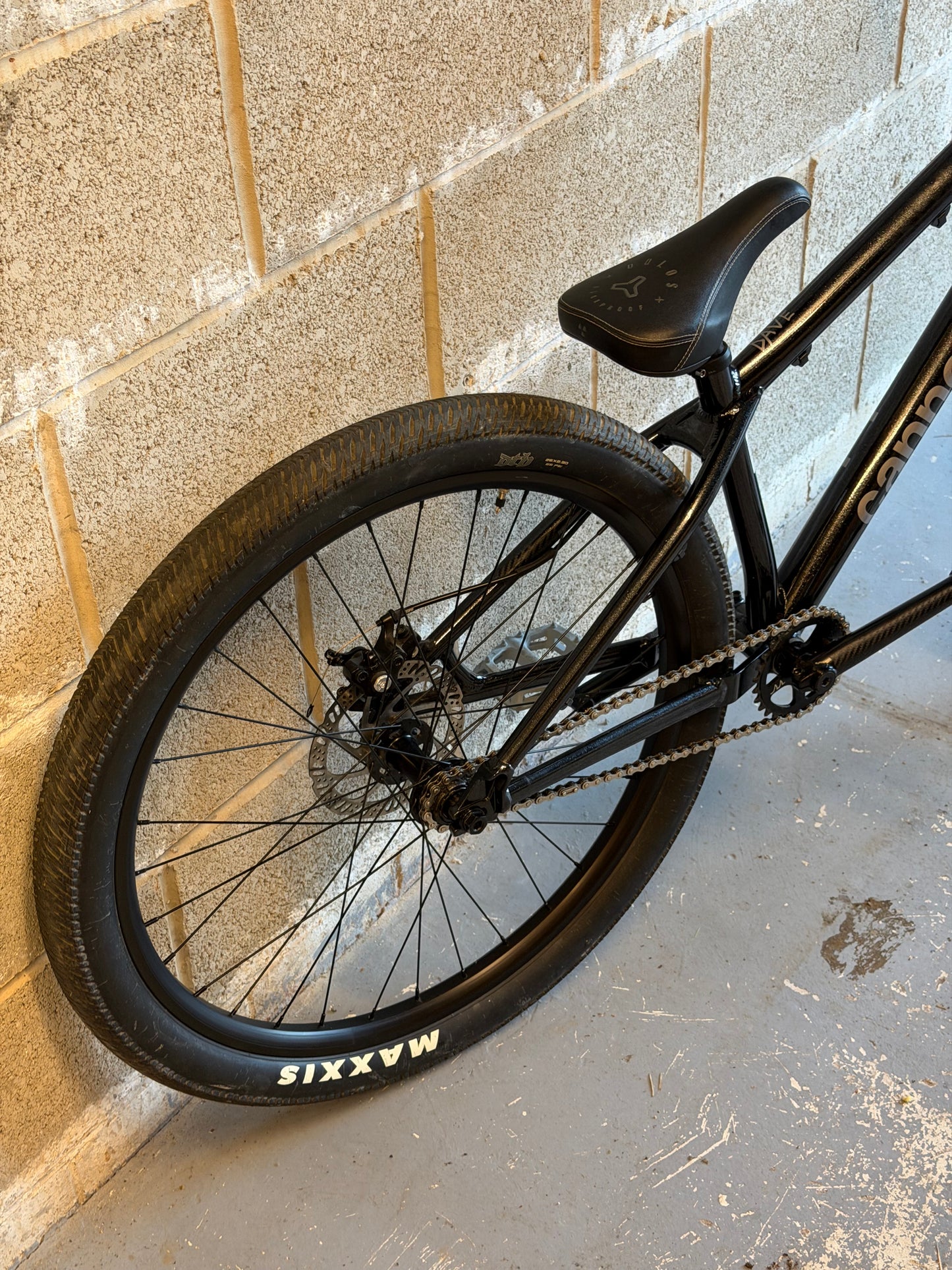 Custom Cannondale Dave Dirt Jump Bike 26”