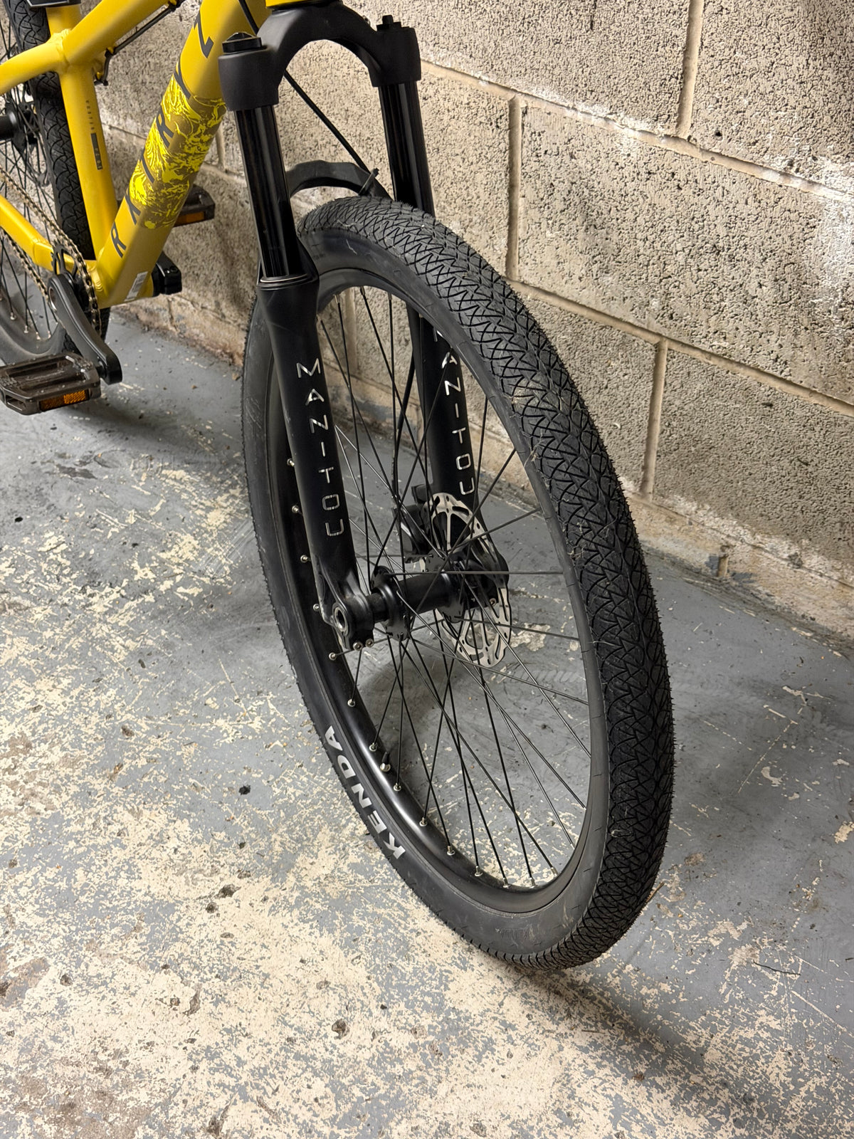 Custom Scott YZ 0.1 Dirt Jump Bike 26”