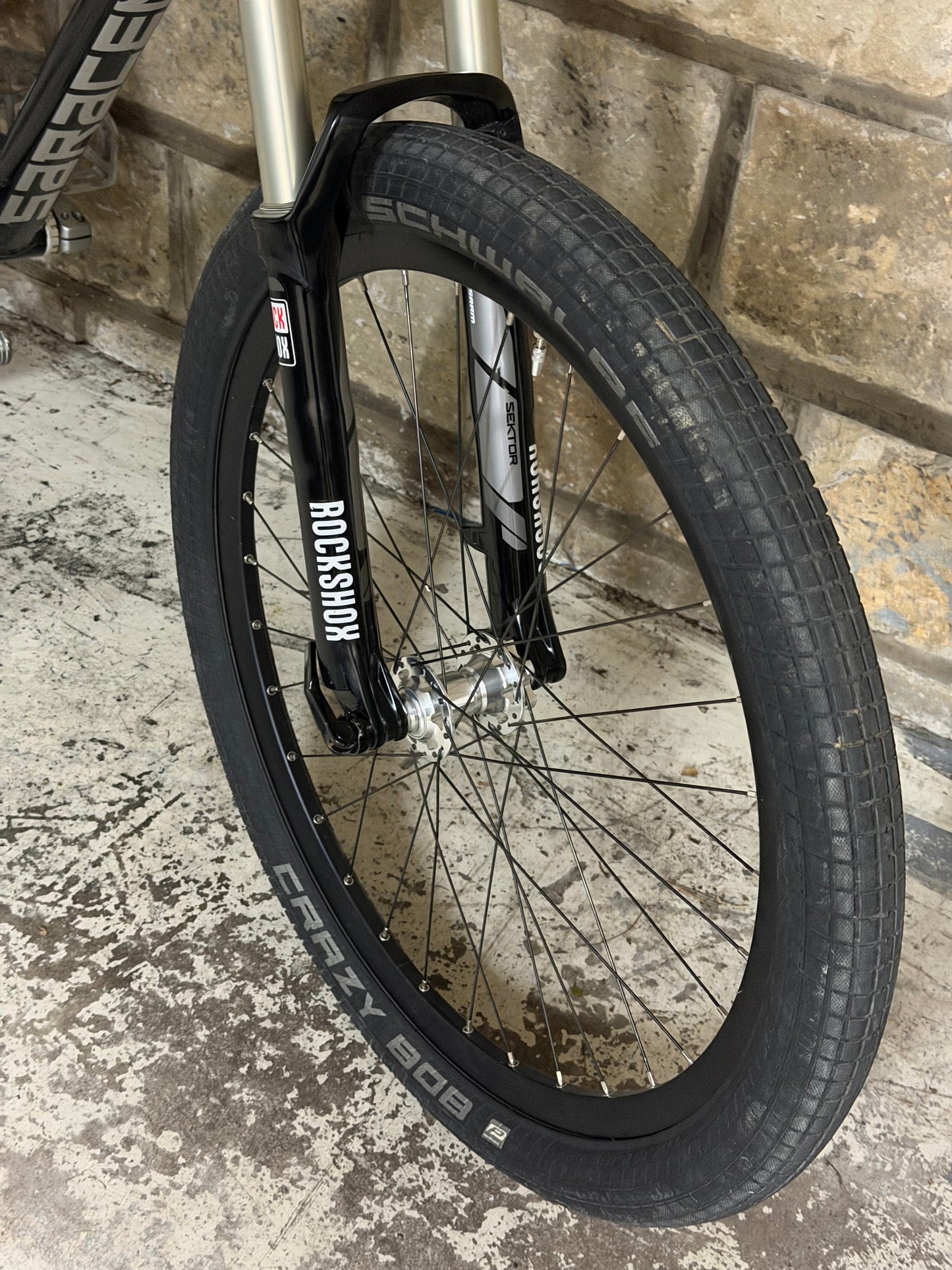 Custom Saracen Dirt Jump Bike 26”