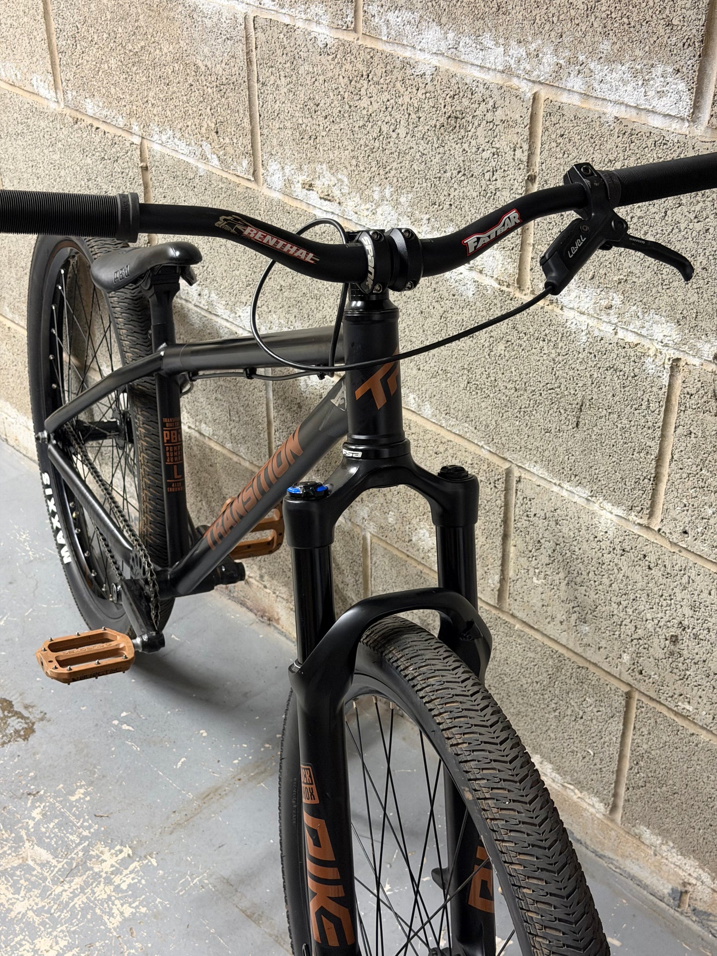 Custom Transition PBJ Dirt Jump Bike 26”