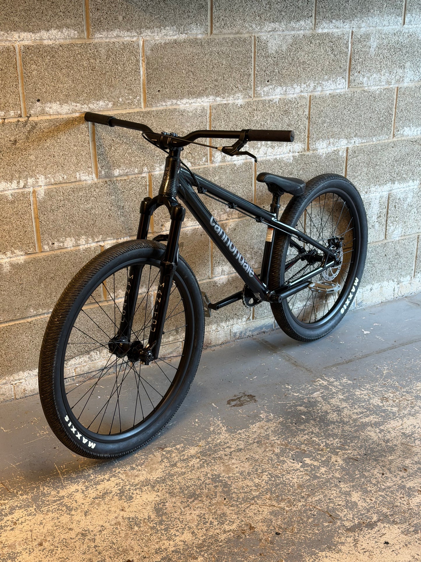 Custom Cannondale Dave Dirt Jump Bike 26”