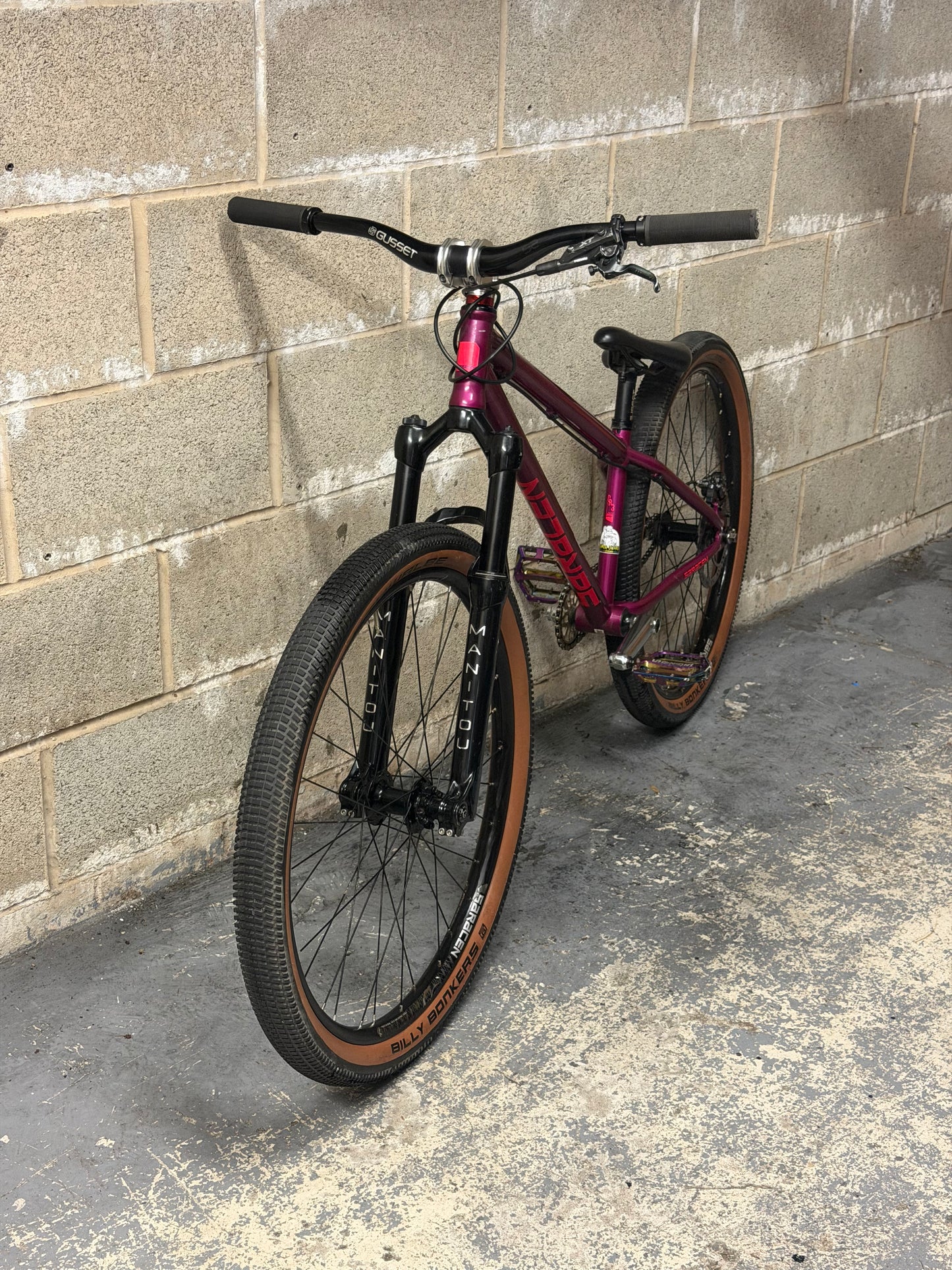 Custom Saracen Dirt Jump Bike 26”