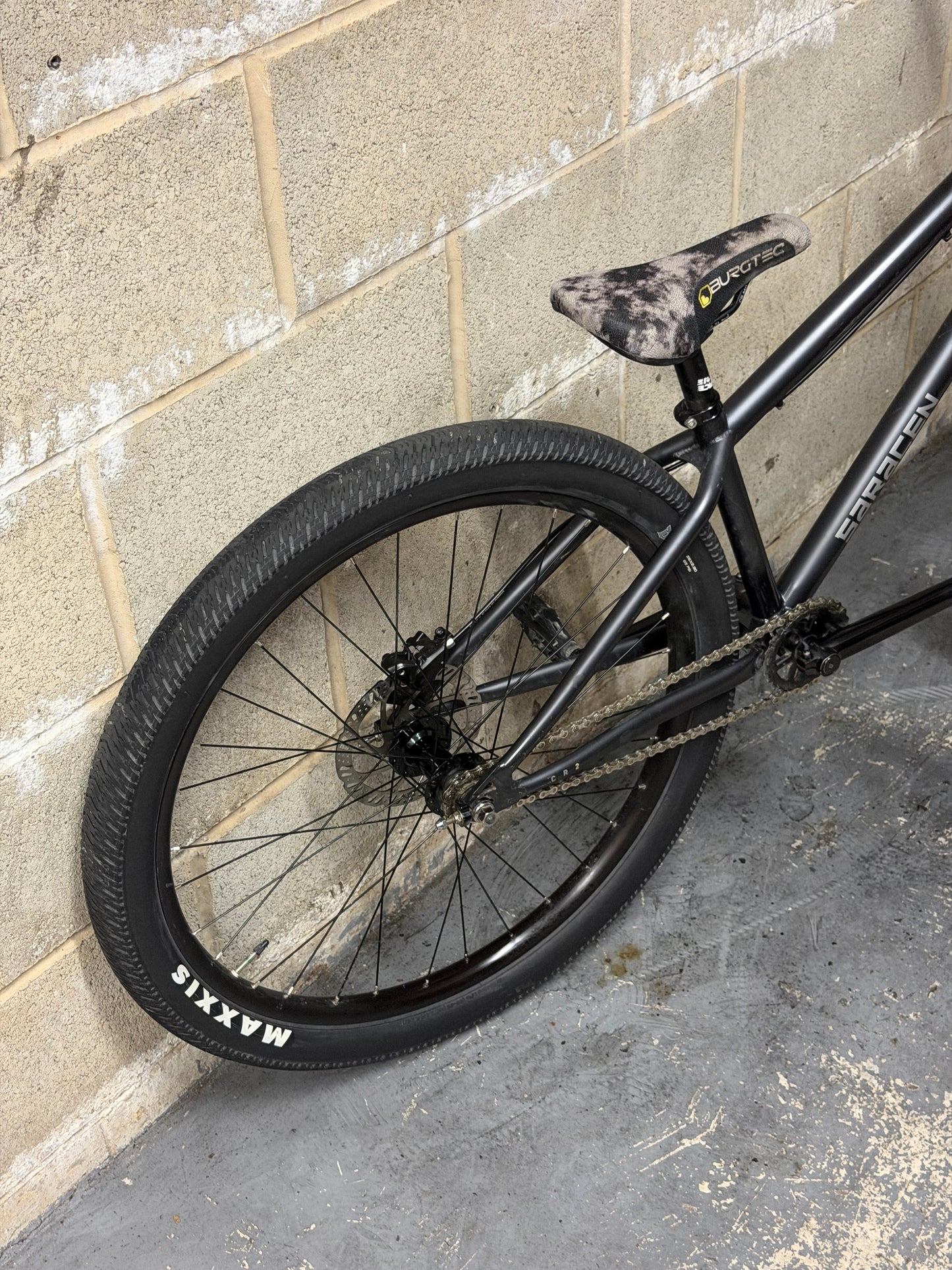 Custom Saracen Dirt Jump Bike 26”