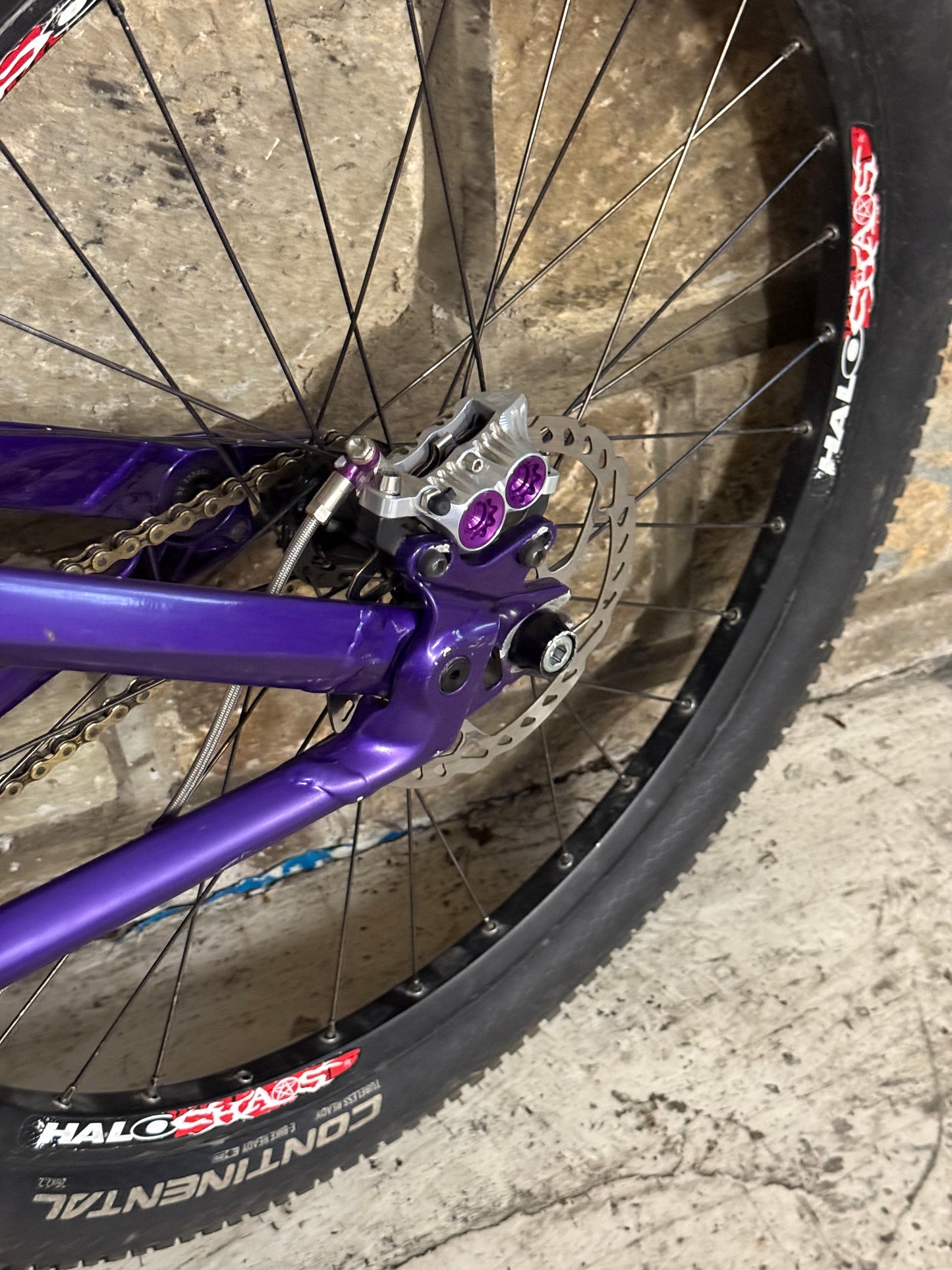 Custom Canyon Stitched 720 Slopestyle Dirt Jump Bike 26”