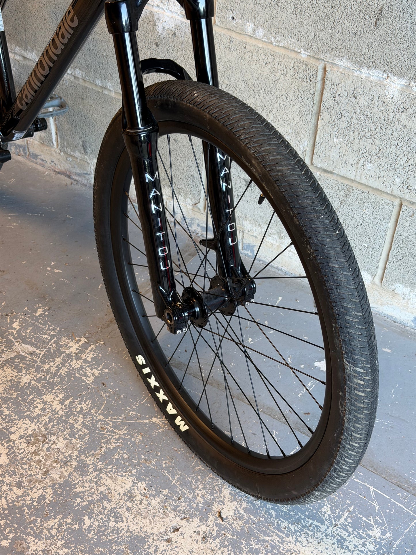 Custom Cannondale Dave Dirt Jump Bike 26”