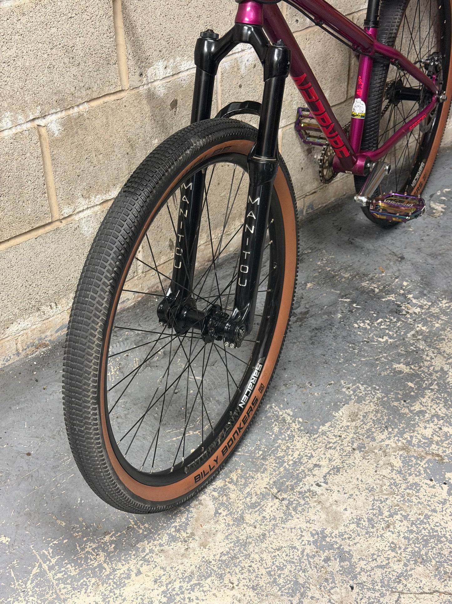 Custom Saracen Dirt Jump Bike 26”