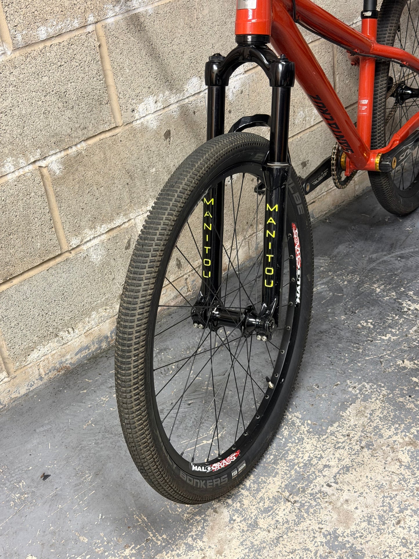 Custom Santa Cruz Jackal Dirt Jump Bike 26”