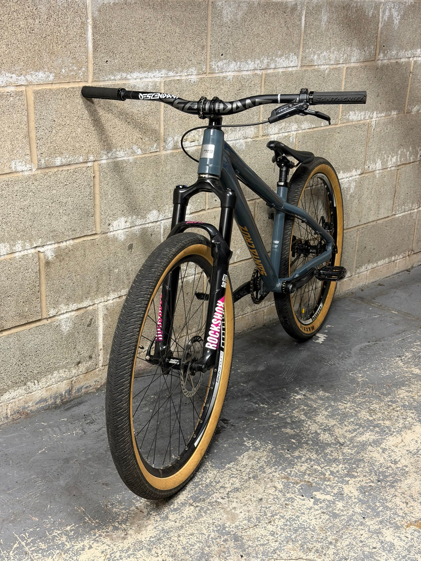Custom Santa Cruz Jackal Dirt Jump Bike 26”