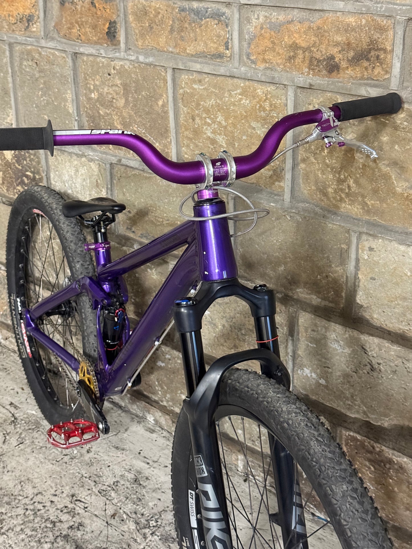 Custom Canyon Stitched 720 Slopestyle Dirt Jump Bike 26”