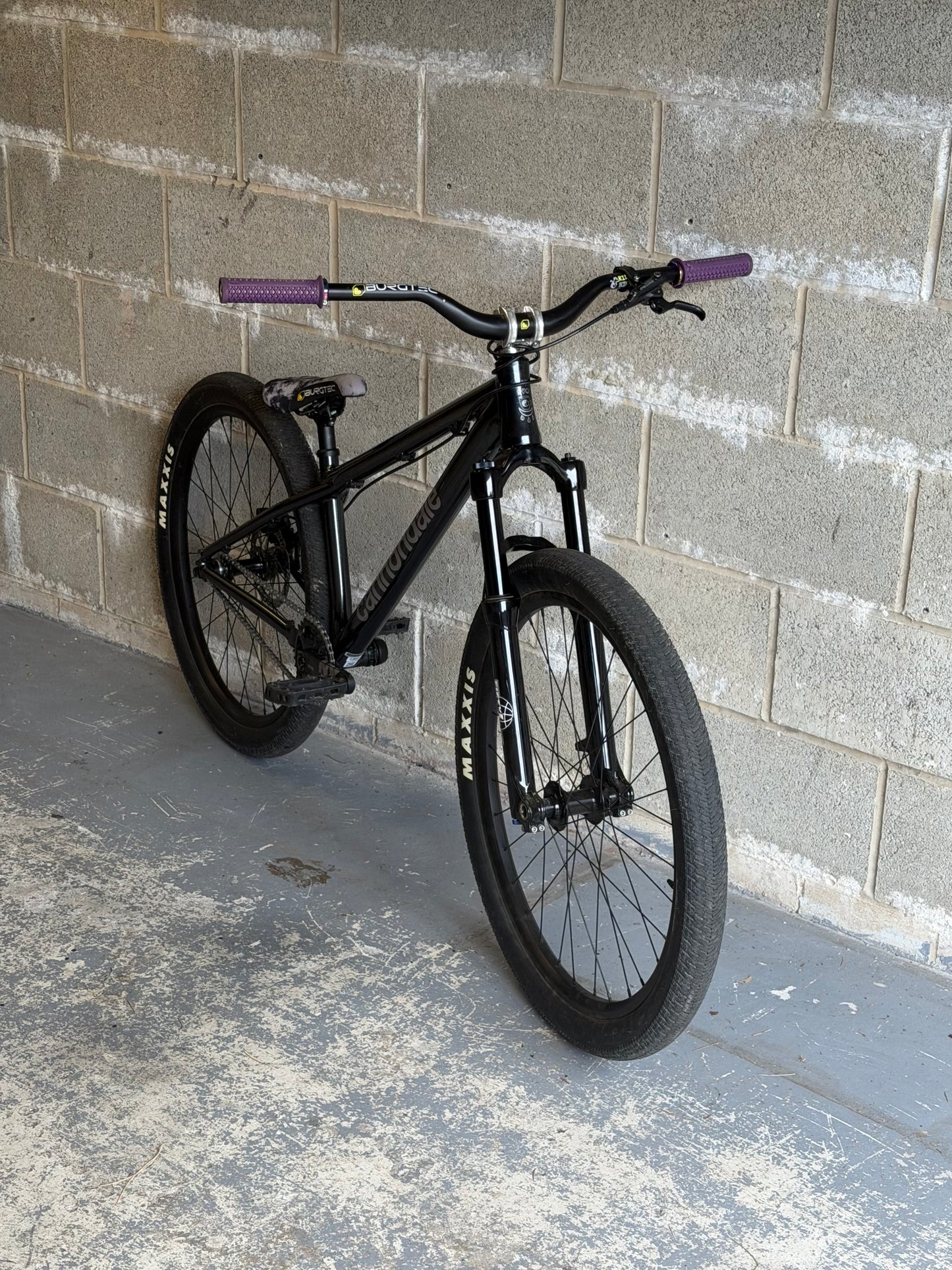 Custom Cannondale Dave Dirt Jump Bike 26”