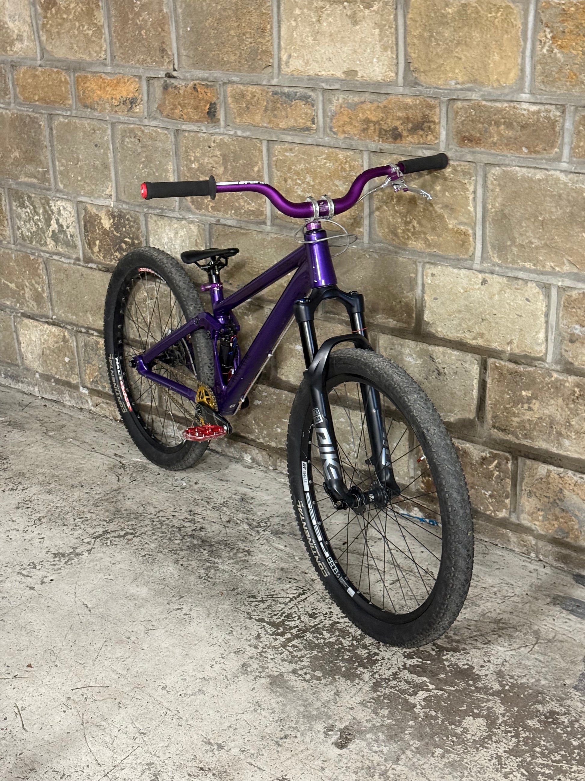 Custom Canyon Stitched 720 Slopestyle Dirt Jump Bike 26”